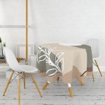 RealHomes Bohemian Özel Tasarım Yuvarlak Masa Örtüsü - Çap 140cm Realhomes