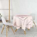 RealHomes Bohemian Özel Tasarım Yuvarlak Masa Örtüsü - Çap 140cm Realhomes