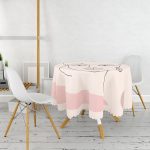 RealHomes Bohemian Özel Tasarım Yuvarlak Masa Örtüsü - Çap 140cm Realhomes