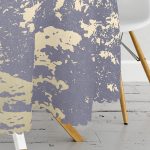 Koyu Renkli Gradyan Desenli Dijital Baskılı Modern Yuvarlak Masa Örtüsü - Çap 140cm Realhomes