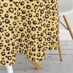 Renkli Zeminli Geometrik Desenli Dijital Baskılı Modern Yuvarlak Masa Örtüsü - Çap 140cm Realhomes