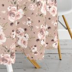 - MasaYuv-8480-Gorsel3 - Realhomes Pastel Zeminli Rengarenk Çiçek Desenli Dijital Baskılı Modern Yuvarlak Masa Örtüsü - Çap 140cm Realhomes