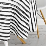 Sevgililer Günü Temalı Özel Tasarım Dijital Baskılı Modern Yuvarlak Masa Örtüsü - Çap 140cm Realhomes