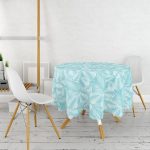 Realhomes Dijital Baskılı Yuvarlak Masa Örtüsü - Çap 140cm Realhomes