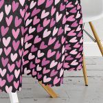 - MasaYuv-9250-Gorsel3 - Realhomes Sevgililer Günü Temalı Özel Tasarım Dijital Baskılı Modern Yuvarlak Masa Örtüsü - Çap 140cm Realhomes