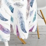 - MasaYuv-978-Gorsel3 - Realhomes RealHomes Özel Tasarım Dijital Baskılı Modern Yuvarlak Masa Örtüsü - Çap 140cm Realhomes