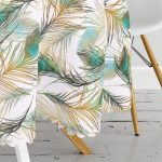 - MasaYuv-981-Gorsel3 - Realhomes  RealHomes Özel Tasarım Dijital Baskılı Modern Yuvarlak Masa Örtüsü - Çap 140cm Realhomes