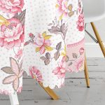 - MasaYuv-Real247-Gorsel3 - Realhomes RealHomes Özel Tasarım Dijital Baskılı Modern Yuvarlak Masa Örtüsü - Çap 140cm Realhomes