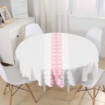 - MasaYuv-Real262-Gorsel1 - Realhomes RealHomes Özel Tasarım Dijital Baskılı Modern Yuvarlak Masa Örtüsü - Çap 140cm Realhomes