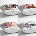 - Rh-K4luset732-Gorsel2 - Realhomes 4'lü Özel Tasarım Antika Motifli Dijital Baskılı Modern Kırlent Kılıfı Seti Realhomes