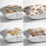 - Rh-K4luset749-Gorsel2 - Realhomes 4'lü Kabak & Meyveler Özel Tasarım Dijital Baskılı Modern Kırlent Kılıfı Seti Realhomes