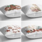 - Rh-K4luset756-Gorsel2 - Realhomes  4'lü Özel Tasarım Mum Dekoratif Süs Tasarımlı Dijital Baskılı Modern Kırlent Kılıfı Seti Realhomes