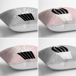 - Rh-K4luset759-Gorsel2 - Realhomes 4'lü Gri & Pembe Zeminli Saksılı Kaktüs Tasarımlı Dijital Baskılı Modern Kırlent Kılıfı Seti Realhomes