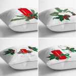 - Rh-K4luset772-Gorsel2 - Realhomes 4'lü Kırmızı Mum Şamdan Tasarımlı Dijital Baskılı Modern Kırlent Kılıfı Seti Realhomes