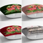 - Rh-K4luset790-Gorsel2 - Realhomes  4'lü Renkli Zemin Mum Konseptli Dijital Baskılı Modern Kırlent Kılıfı Seti Realhomes