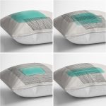 - Rh-K4luset829-Gorsel2 - Realhomes 4'lü Koyu Fildişi Renkli Onedraw Tasarımlı Dijital Baskılı Modern Kırlent Kılıfı Seti Realhomes