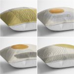 4'lü Realhomes Özel Tasarım Dijital Baskılı Modern Kırlent Kılıfı Seti Realhomes