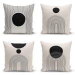 - Rh-K4luset835-Gorsel1 - Realhomes 4'lü Realhomes Özel Tasarım Dijital Baskılı Modern Kırlent Kılıfı Seti Realhomes