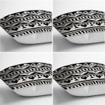 - Rh-K4luset845-Gorsel2 - Realhomes  4'lü Özel Tasarım İskandinav Tasarımlı Dijital Baskılı Modern Kırlent Kılıfı Seti Realhomes