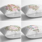 - Rh-K4luset849-Gorsel2 - Realhomes 4'lü Çiçek Demetleri Özel Tasarım Dijital Baskılı Modern Kırlent Kılıfı Seti Realhomes