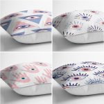 - Rh-K4luset856-Gorsel2 - Realhomes  4'lü Üçüncü Göz Özel Tasarımlı Dijital Baskılı Modern Kırlent Kılıfı Seti Realhomes