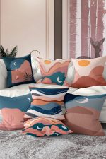 - Rh-K7liset474-Gorsel1 - Realhomes 7'li Özel Tasarım Pastel Renkli Dijital Baskılı Kırlent Kılıfı Seti Realhomes