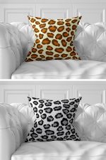 - Rh-K7liset476-Gorsel2 - Realhomes  7'li Renkli Zebra Tasarımlı Dijital Baskılı Kırlent Kılıfı Seti Realhomes