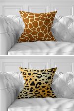 - Rh-K7liset476-Gorsel4 - Realhomes  7'li Renkli Zebra Tasarımlı Dijital Baskılı Kırlent Kılıfı Seti Realhomes