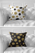 7'li Pastel Renkli Özel Tasarım Dijital Baskılı Kırlent Kılıfı Seti Realhomes