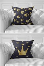 7'li Renkli Zemin Kutlama Tasarımlı Dijital Baskılı Kırlent Kılıfı Seti Realhomes