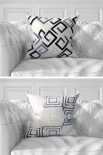 - Rh-K7liset496-Gorsel2 - Realhomes  7'li Renkli Çizgili Puan Tasarımlı Dijital Baskılı Kırlent Kılıfı Seti Realhomes