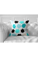 7'li Renkli Çizgili Puan Tasarımlı Dijital Baskılı Kırlent Kılıfı Seti Realhomes