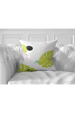 7'li Renkli Geometrik Çizimli Gold Detaylı Dijital Baskılı Kırlent Kılıfı Seti Realhomes