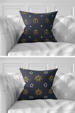 - Rh-K7liset514-Gorsel3 - Realhomes  7'li Gold Detaylı Mery Chrismas Temalı Dijital Baskılı Kırlent Kılıfı Seti Realhomes