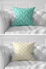 - Rh-K7liset519-Gorsel3 - Realhomes 7'li Renkli Geometrik Çizimli Dijital Baskılı Kırlent Kılıfı Seti Realhomes