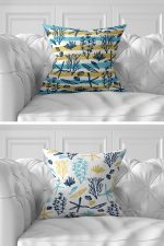 - Rh-K7liset520-Gorsel4 - Realhomes 7'li Renkli Deniz Yosunu Tasarımlı Dijital Baskılı Kırlent Kılıfı Seti Realhomes