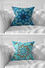 - Rh-K7liset523-Gorsel4 - Realhomes 7'li Mavi Renkli Mandala Tasarımlı Dijital Baskılı Kırlent Kılıfı Seti Realhomes