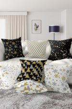 - Rh-K7liset524-Gorsel1 - Realhomes 7'li Çam Ağacı & Kar Tanesi Tasarımlı Dijital Baskılı Kırlent Kılıfı Seti Realhomes