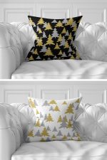 - Rh-K7liset524-Gorsel2 - Realhomes 7'li Çam Ağacı & Kar Tanesi Tasarımlı Dijital Baskılı Kırlent Kılıfı Seti Realhomes