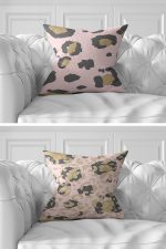 7'li Renkli Zebra Motifli Summer Tasarımlı Dijital Baskılı Kırlent Kılıfı Seti Realhomes