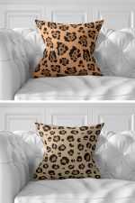 7'li Renkli Zebra Desen Tasasrımlı Dijital Baskılı Kırlent Kılıfı Seti Realhomes