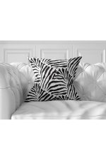 7'li Renkli Zebra Desen Tasasrımlı Dijital Baskılı Kırlent Kılıfı Seti Realhomes