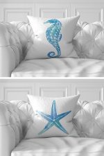 - Rh-K7liset535-Gorsel3 - Realhomes  7'li Deniz Canlıları Özel Tasarımlı Dijital Baskılı Kırlent Kılıfı Seti Realhomes