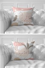 - Rh-K7liset539-Gorsel2 - Realhomes 7'li Soft Tropik Yaprak Tasarımlı Dijital Baskılı Kırlent Kılıfı Seti Realhomes