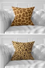 - Rh-K7liset547-Gorsel2 - Realhomes 7'li Zebra Desen Motifli Dijital Baskılı Kırlent Kılıfı Seti Realhomes