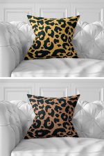 7'li Renkli Zebra Desen Tasarımlı Dijital Baskılı Kırlent Kılıfı Seti Realhomes