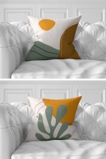 - Rh-K7liset549-Gorsel4 - Realhomes 7'li Renkli Pastel Onedraw Çizimli Dijital Baskılı Kırlent Kılıfı Seti Realhomes