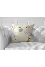 7'li Özel Tasarım Çiçek Motifli Dijital Baskılı Kırlent Kılıfı Seti Realhomes