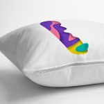 - Rh-K9506-Gorsel3 - Realhomes Beyaz Zemin Renkli I Harfli Özel Tasarım Dijital Baskılı Yastık Kırlent Kılıfı Realhomes