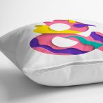 - Rh-K9527-Gorsel3 - Realhomes Beyaz Zemin Renkli & Harfli Özel Tasarım Dijital Baskılı Yastık Kırlent Kılıfı Realhomes